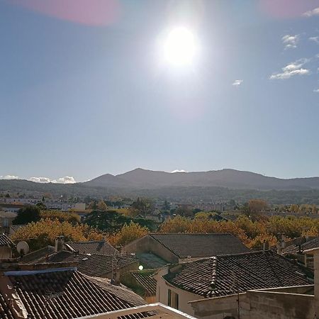 Mont Ventoux - Terrasse - Vue Degagee - Linge De Qualite - Fibre - Confort Gardanne Eksteriør billede